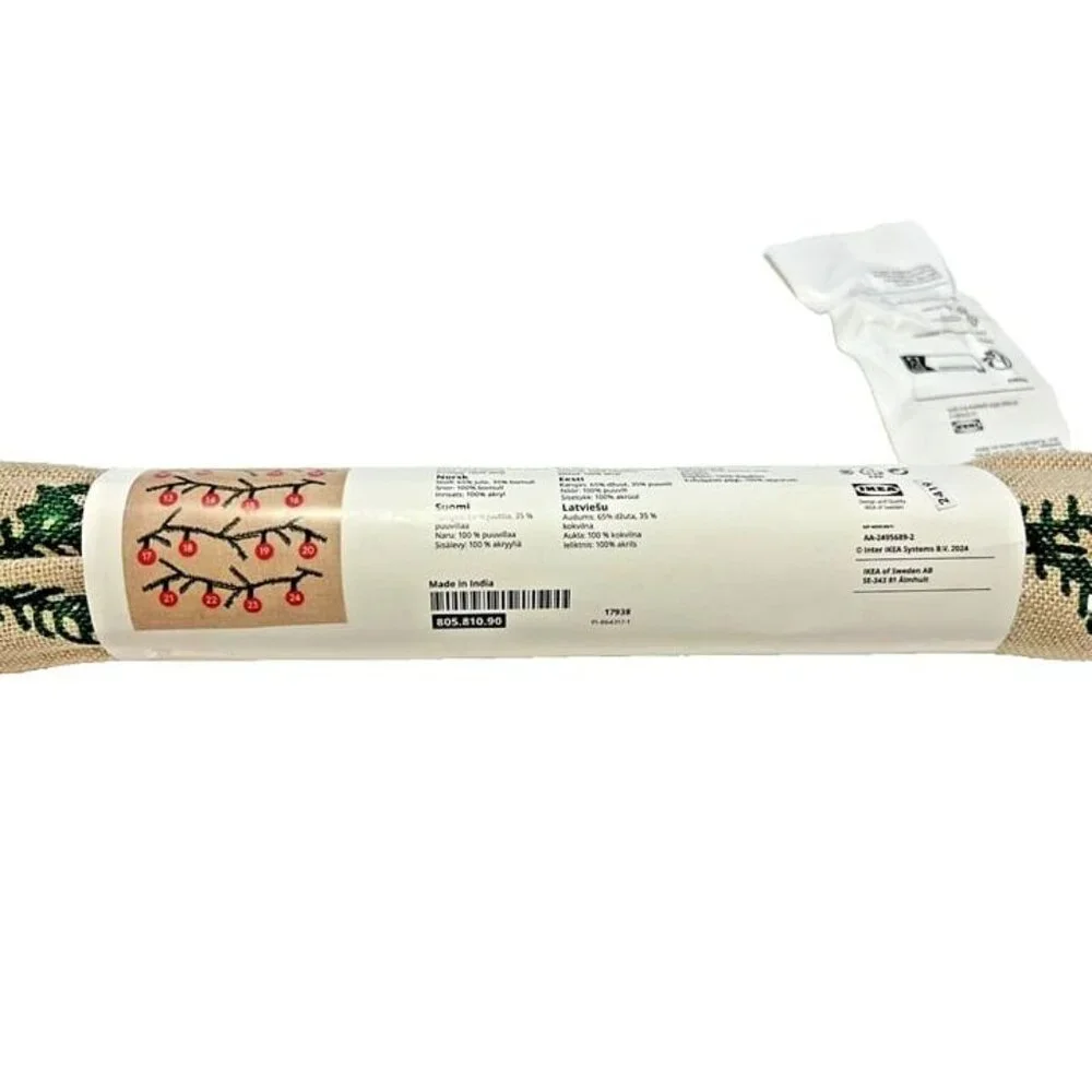 New IKEA Vinterfint Hanging Christmas Advent Calendar‎ 24 Loops Limited Edition